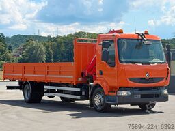 RENAULT MIDLUM 220 DXI *PRITSCHE 7,20m *FASSI F80A.23