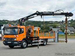 MERCEDES-BENZ ATEGO 1324 * HIAB 144 B - DUO + Bohrgerät * TOP