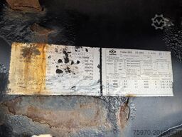 LAG 3x BPW PLATTE-TRAILER MET BREED BORDEN EN RONGEN