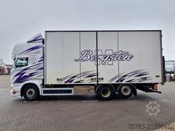 Scania R520 V8 Topline 6x2 - Box with sidedoors - Load...