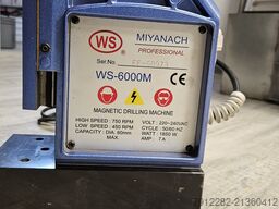 Miyanach Professional WS-6000M Magnetic Drilling Machine