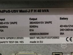 AdPoS USV  Maxi-J F H  40 kVA