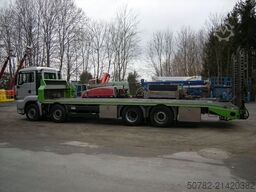 MAN MAN 35.400, Zanner Plateau, Rampen, Winde