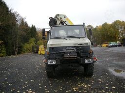 UNIMOG U2100 437/30 Zugmaschine mit Kran P14500D