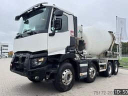 Renault C480 Day Cab, Euro 6, 8x4 / Full steel / 9m3 / ...
