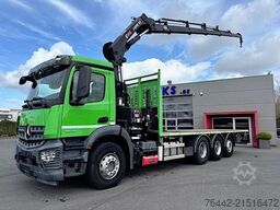 MERCEDES-BENZ AROCS 3240L-8X4-TRIDEM-HIAB X-192E5 KRAN/FUNK/E6