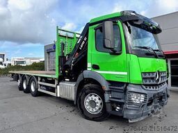 MERCEDES-BENZ AROCS 3240L-8X4-TRIDEM-HIAB X-192E5 KRAN/FUNK/E6