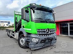 MERCEDES-BENZ AROCS 3240L-8X4-TRIDEM-HIAB X-192E5 KRAN/FUNK/E6