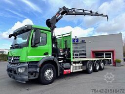 MERCEDES-BENZ AROCS 3240L-8X4-TRIDEM-HIAB X-192E5 KRAN/FUNK/E6