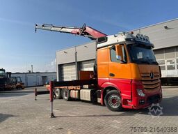 MERCEDES-BENZ Actros neu 2558 6x2 Pritsche Kran Fassi 415 40m/
