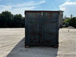  CONTAINER SCARRABILE USATO A CIELO APERTO CON GRU