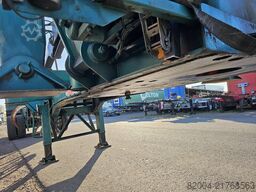 LEONET TB 18 |WOOD TRAILER WITH CRANE| BPW DRUM STEEL ...