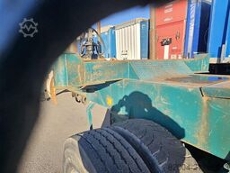 LEONET TB 18 - WOOD TRAILER WITH CRANE - BPW DRUM STEE...