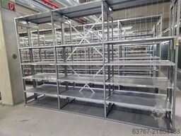FX Rauscher 2.500 x 1.220 x 400 mm 10 Felder Fachbodenregal - 6 Ebenen