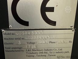 Tuscan LC38 x 3000mm CNC Lathe