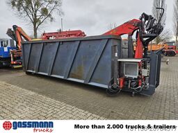  Abrollcontainer mit Kran Palfinger Epsilon E110L82