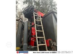  Abrollcontainer mit Kran Palfinger Epsilon E110L82