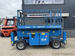 GENIE GS 3369 RT  Hoogwerker / Arbeitsbuhne 12mtr werkhoogte 4x4 Kubota DIESEL 2014