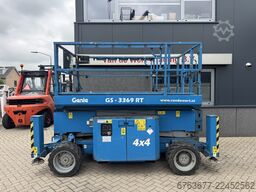 GENIE GS 3369 RT  Hoogwerker / Arbeitsbuhne 12mtr werkhoogte 4x4 Kubota DIESEL 2014