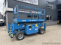 GENIE GS 3369 RT  Hoogwerker / Arbeitsbuhne 12mtr werkhoogte 4x4 Kubota DIESEL 2014