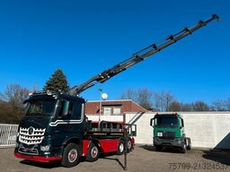 MERCEDES-BENZ 3253 + HIAB 302 Kran 8x2-4 HAD ALLRAD