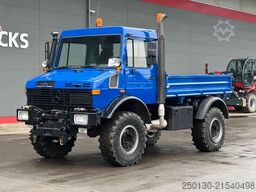 UNIMOG 427/21 4x4 Kipper 2 Zapfwellen & Hydraulik