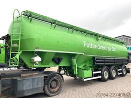  53m³ Heitling Siloauflieger/7 Kammern/Gelenkt