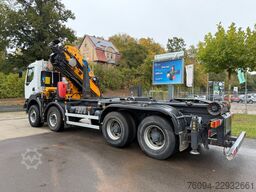 RENAULT Kerax 8x4 Abrollkipper KRAN 27m WINDE FUNK