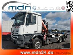 MERCEDES-BENZ Arocs 2642 6x4  KRAN Funk Abrollkipper