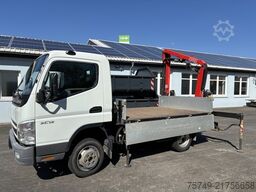 Fuso 3C13 Pritsche 2.85m Heckladekran 3xhydr. 1xmech.
