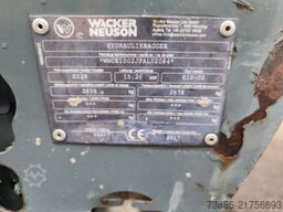 Wacker Neuson EZ28 with 3 excavator buckets