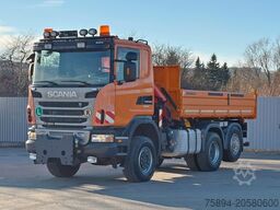 SCANIA G 360 * KIPPER 4,60m * PALFINGER PK 11002/ 6x4
