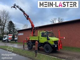 UNIMOG U 1650 PK 10500 Kran 15 m max. 3,9 t Seilwinde