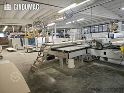 HOMAG WEEKE industrial production line for high-volume panel processing and edge-banding