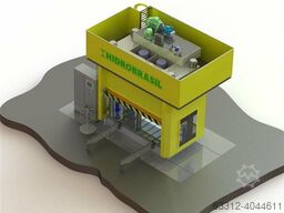 Hidrobrasil 4 Säulenpresse 250T