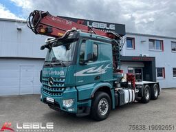 MERCEDES-BENZ Arocs 2653 6x4HAD*HIAB Kran*Hultdins Greifer*AP*