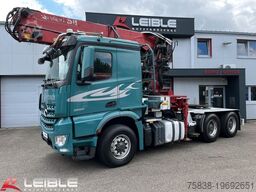 MERCEDES-BENZ Arocs 2653 6x4HAD*HIAB Kran*Hultdins Greifer*AP*