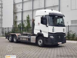 RENAULT T 480 6X2 SleeperCab Lenkachse Meiller RS 21.70