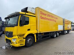 MERCEDES-BENZ Actros 2540 Kühlkoffer+Anhänger Rohr Kühlkoffer