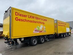 MERCEDES-BENZ Actros 2540 Kühlkoffer+Anhänger Rohr Kühlkoffer