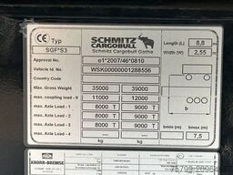 SCHMITZ CARGOBULL Kippauflieger mit 3 Achsen und Liftachse
