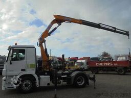 Mercedes-Benz Actros 1846 + Euro 5 + EFFER 250 Crane + REMOTE