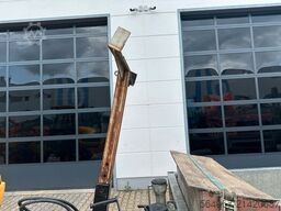 Demmler TT119 Tiefladeranhänger mit Rampen Fräse