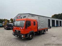 MAN 8.174 L2000 Pritsche+Plane+LBW DOKA