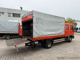 MAN 8.174 L2000 Pritsche+Plane+LBW DOKA