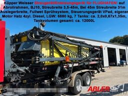 SCANIA R580 Abrollkipper Flughafenstreufahrzeug 45m
