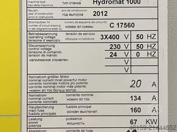 Weinig Hydromat 1000 with mechanisation