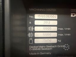 DMG MORI DMF 260-11 CNC