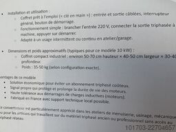 Coffret transformateur / Convertisseur LD CMT NS 10-380