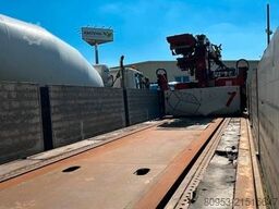 mit Rollkran Kennis 16.000& Steinzange